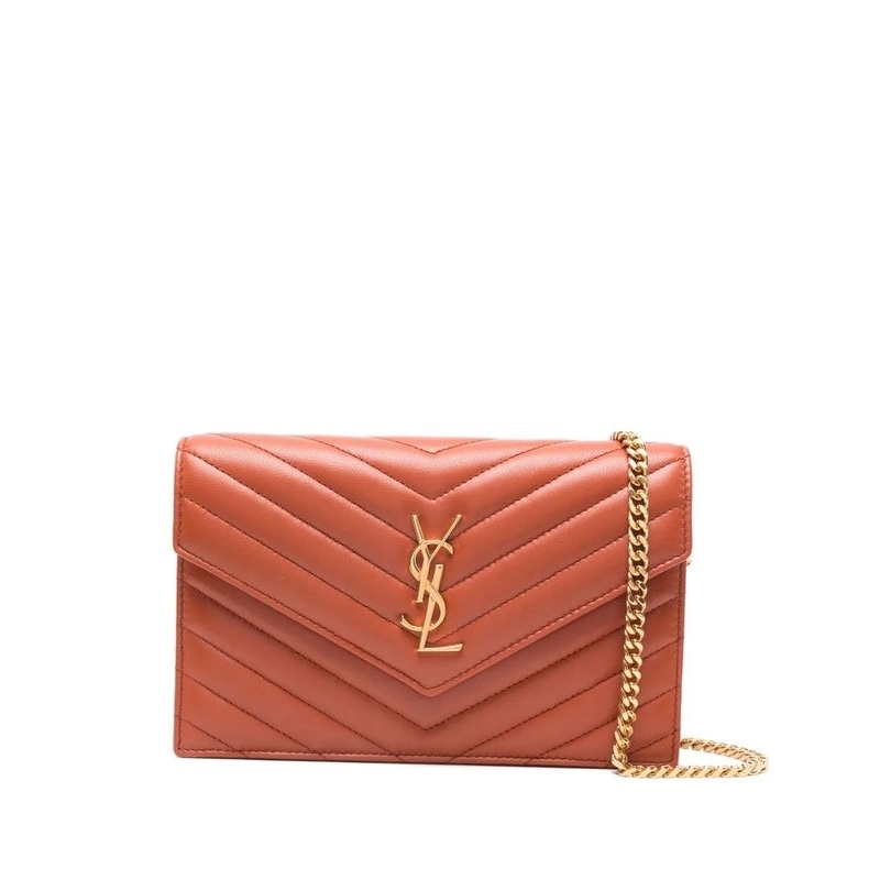 Saint Laurent Orange Crossbody & Shoulder Bags
