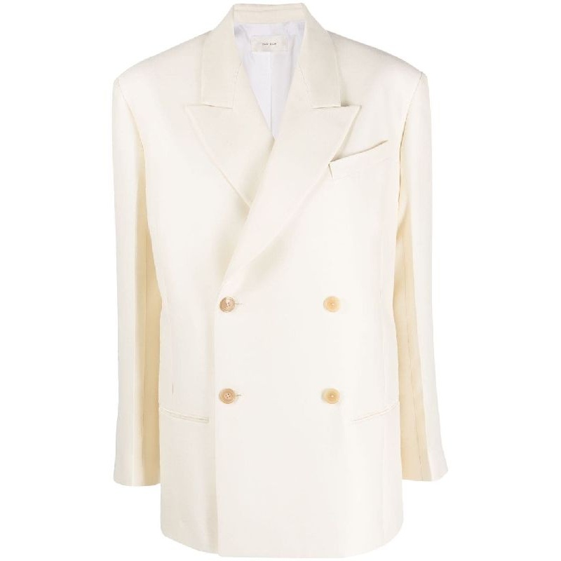 Wool Silk Double Jacket|M