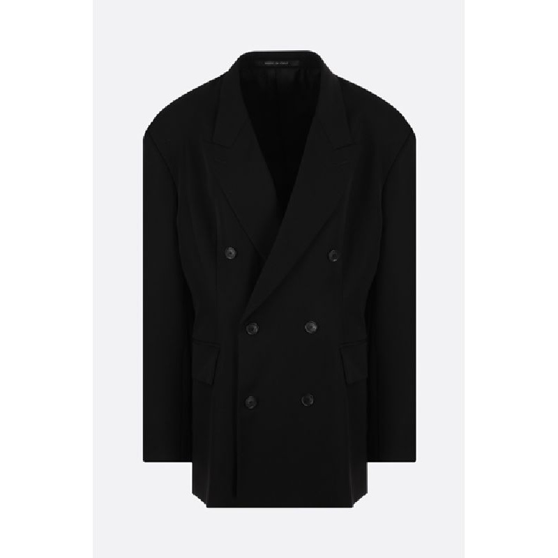 Cinched Wool Double Jacket|38