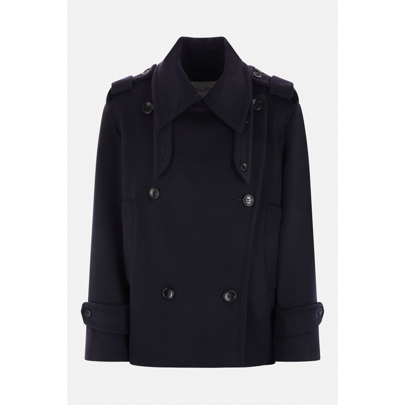 Laveno Wool Cashmere Peacoat|40