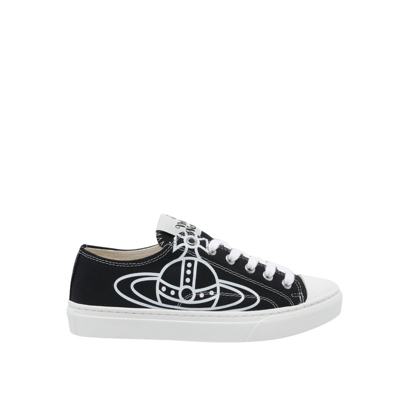 Vivienne Westwood Black Low Top Sneakers