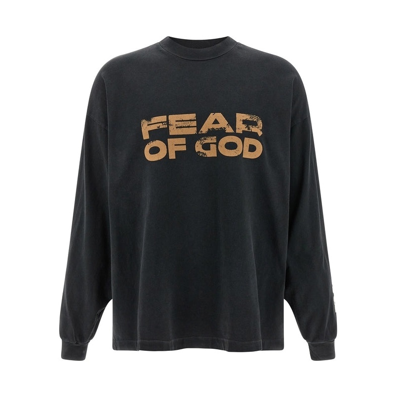 Fear Of God Black Long Sleeve|XL