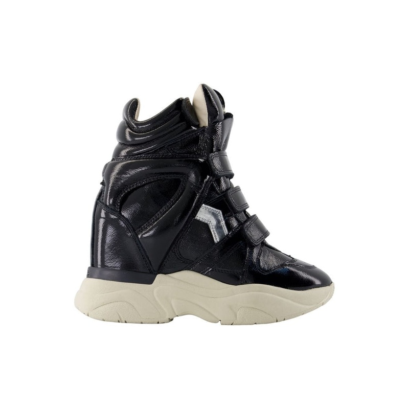 Isabel Marant Black High Top Sneakers
