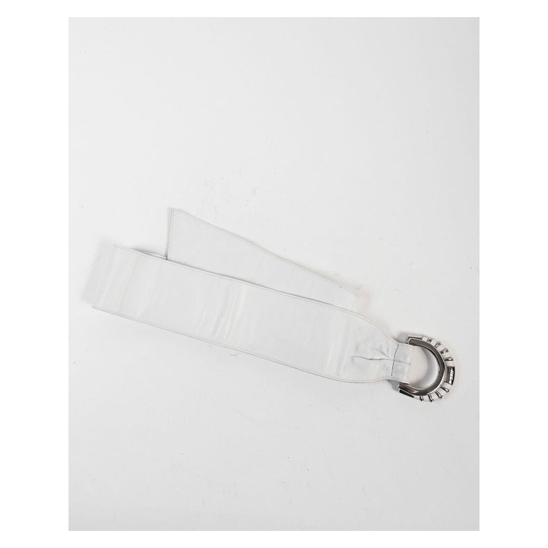 Tod’S White Leather Belts|80 cm