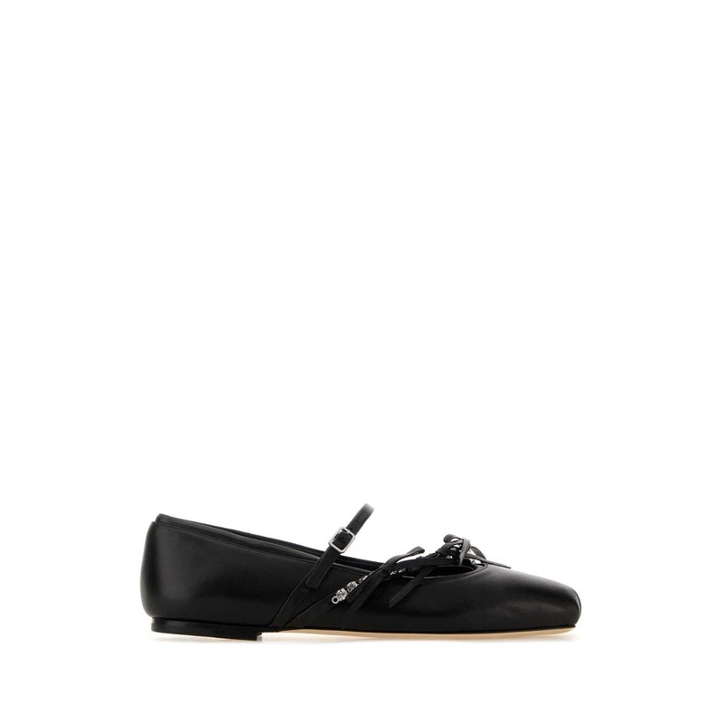 Jimmy Choo Black Flat Shoes|IT 36.5|IT 41