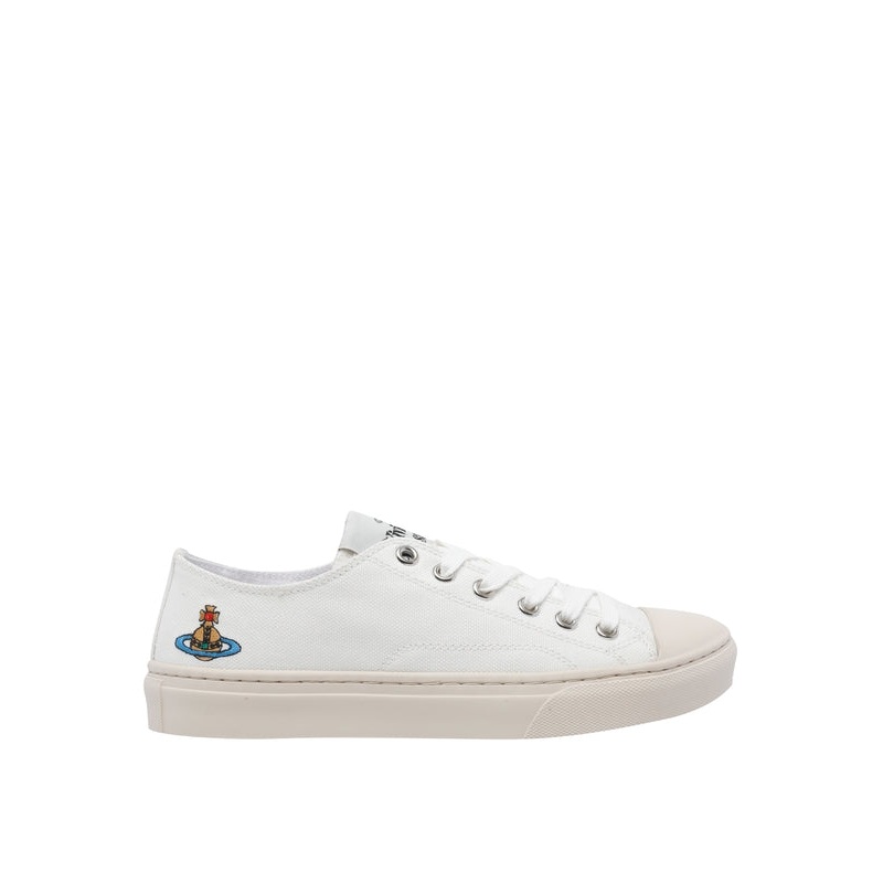 Vivienne Westwood White Low Top Sneakers