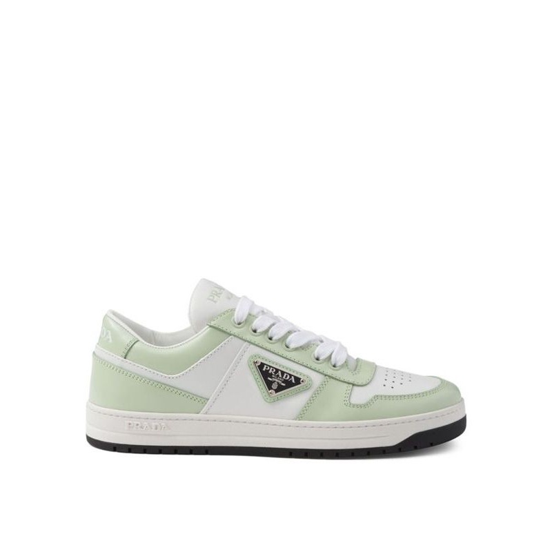 Triangular Logo Downtown Low Top Sneakers