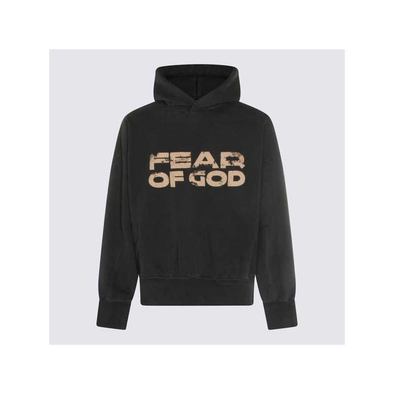 Fear Of God Black Hoodies|L|M