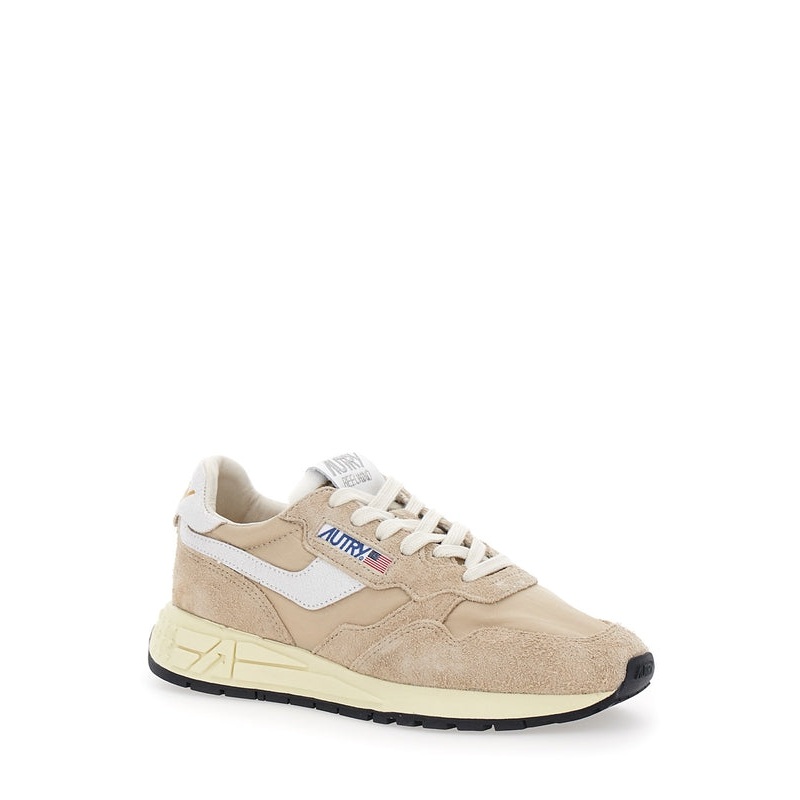 Autry Beige Low Top Sneakers|IT 38|IT 39|IT 40