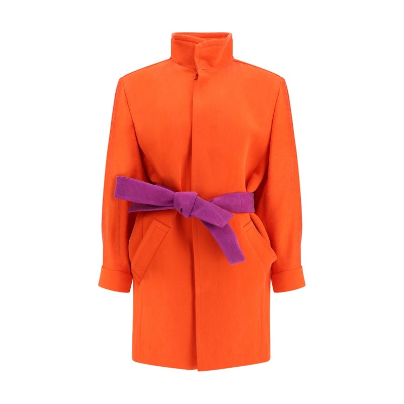 Saint Laurent Orange Coats|FR 38