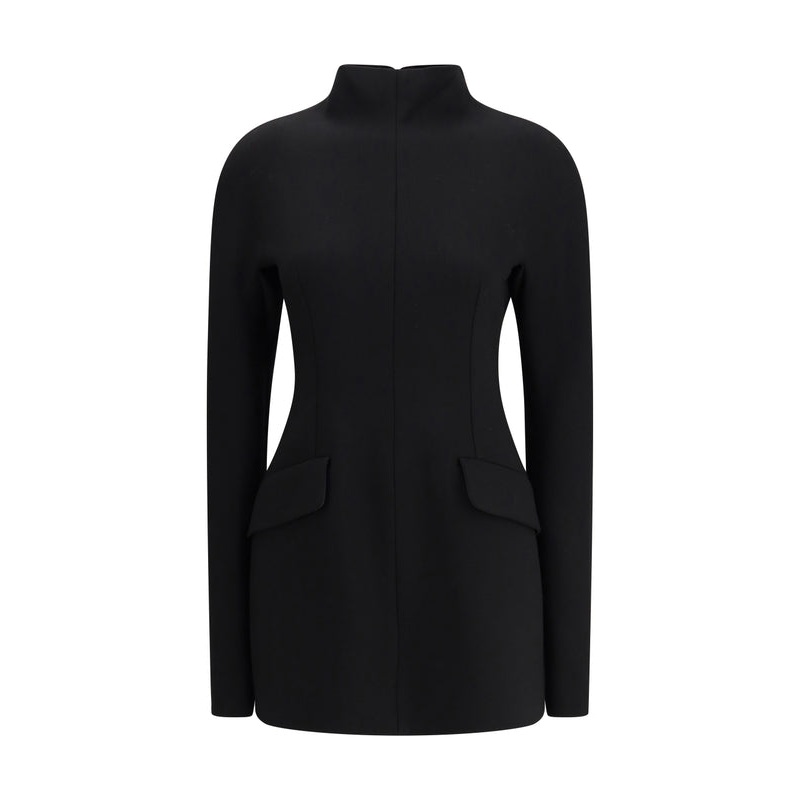 Sportmax Black Mini Dress|IT 42