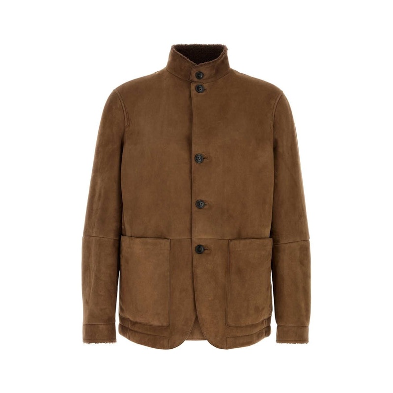 Z Zegna Brown Jackets|IT 52