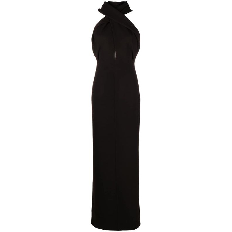 Wool Blend Knit Hoodie Dress|36|38