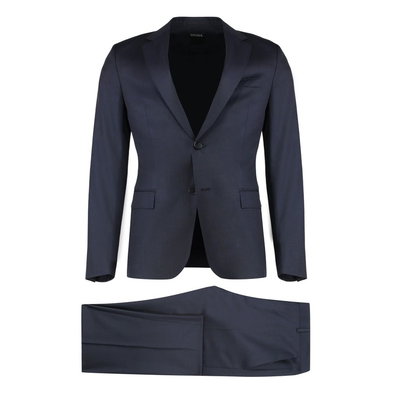 Z Zegna Navy Suits|IT 52