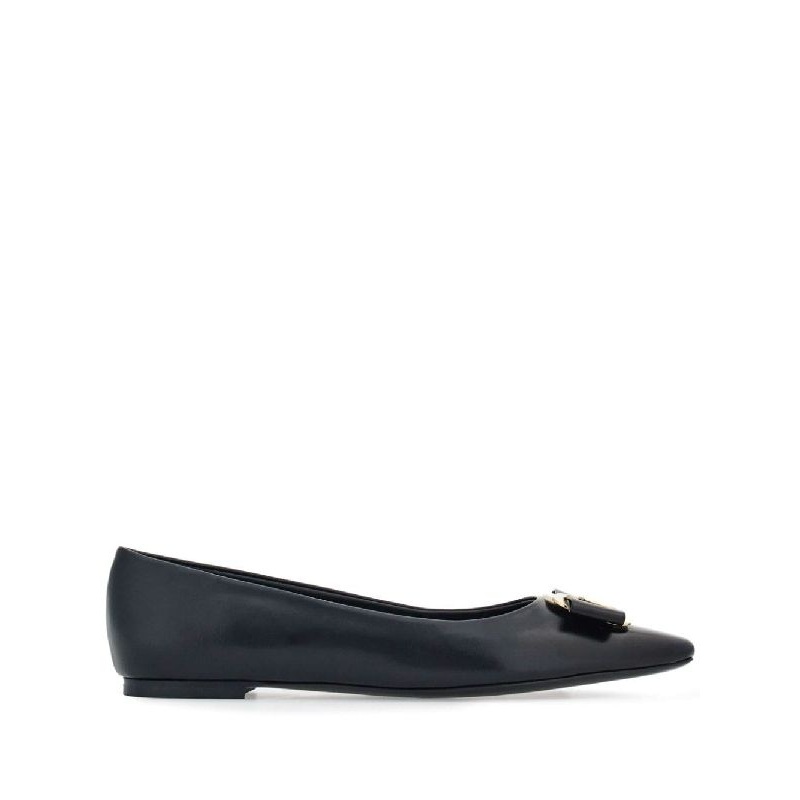 Vara Bow Leather Flat Shoes|2|3|4|5|6|7|8|9|10|11|12|10.5|11,5|3.5|4.5|5.5|6.5|7.5|8.5|9.5|11.5