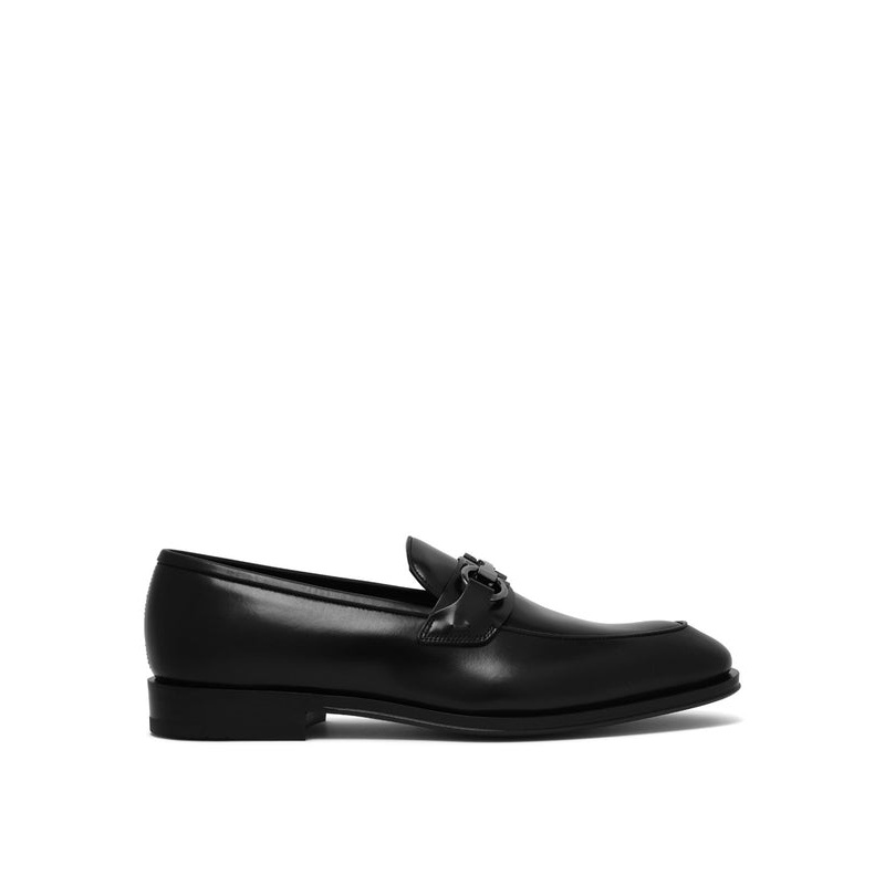 Ferragamo Black Loafers|10|7|8|8.5|9|9.5