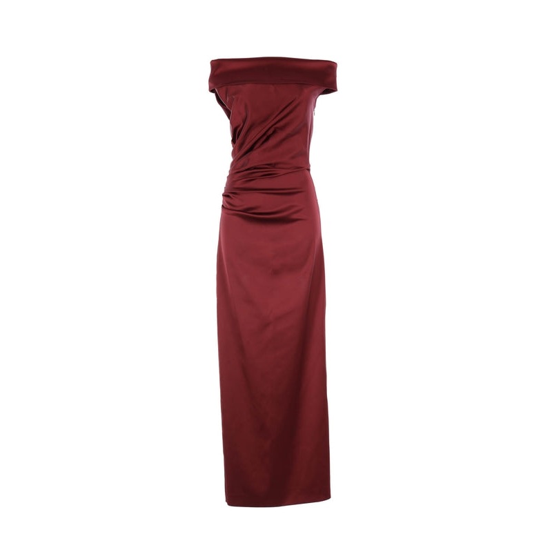 Max Mara Red Long Dress|40|42|44