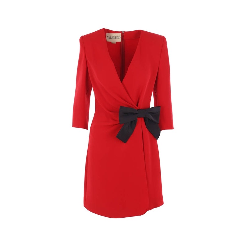 Valentino Red Mini Dress|40|44