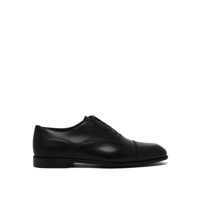 Ferragamo Black Lace-Ups|10|7|8|8.5|9|9.5