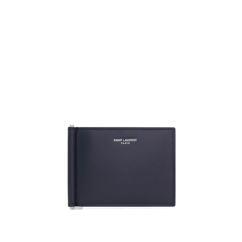 Saint Laurent Navy Money Clips