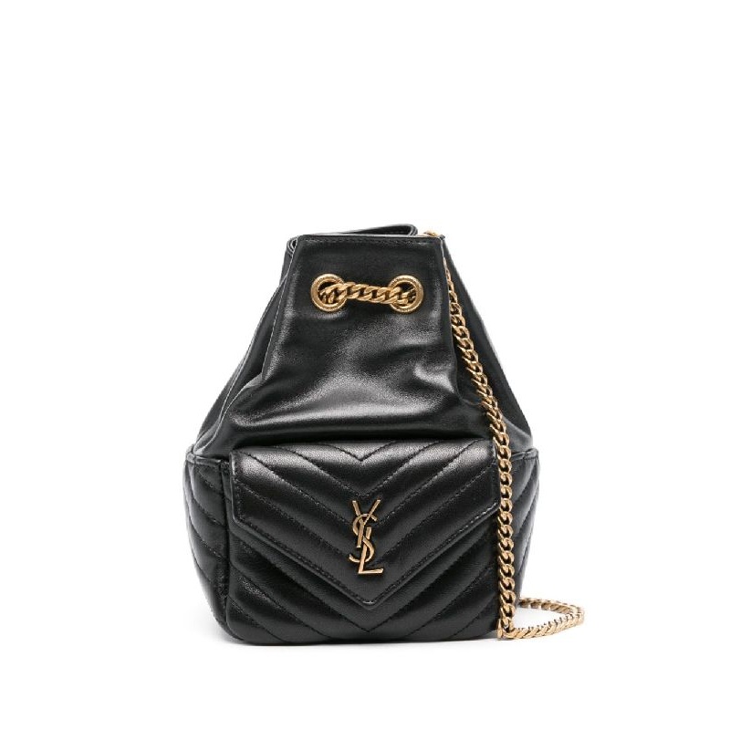 Joe Cassandra Quilted Mini Bucket Bag