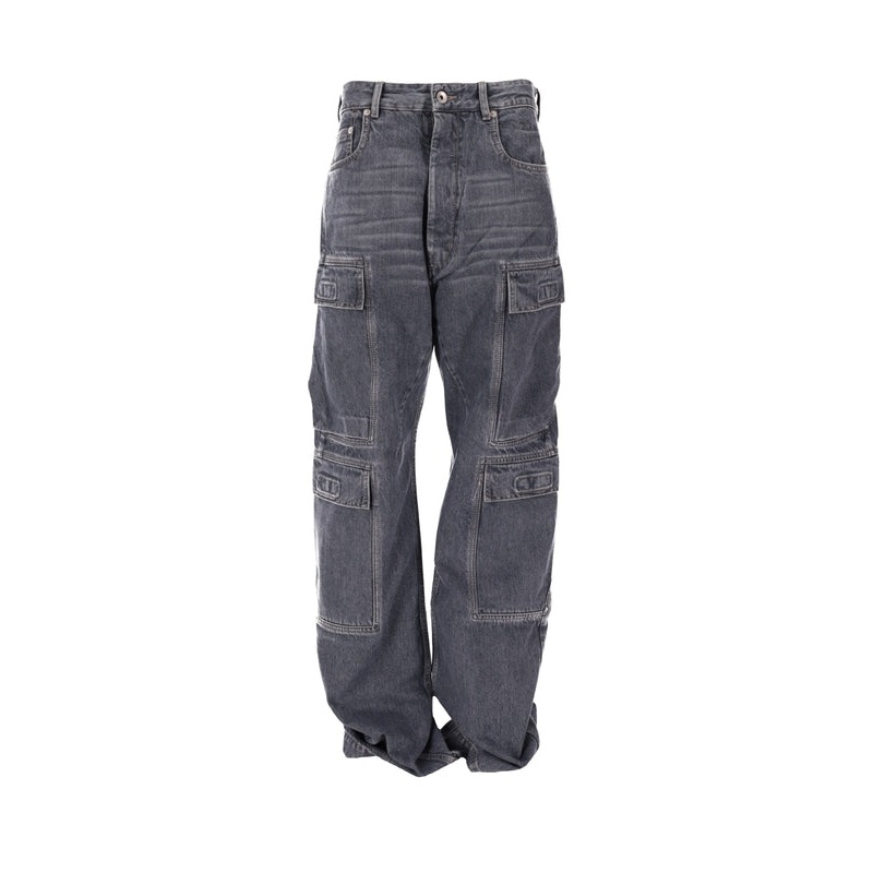 Rick Owens Blue Casual Pants|W 29|W 30|W 31|W 32