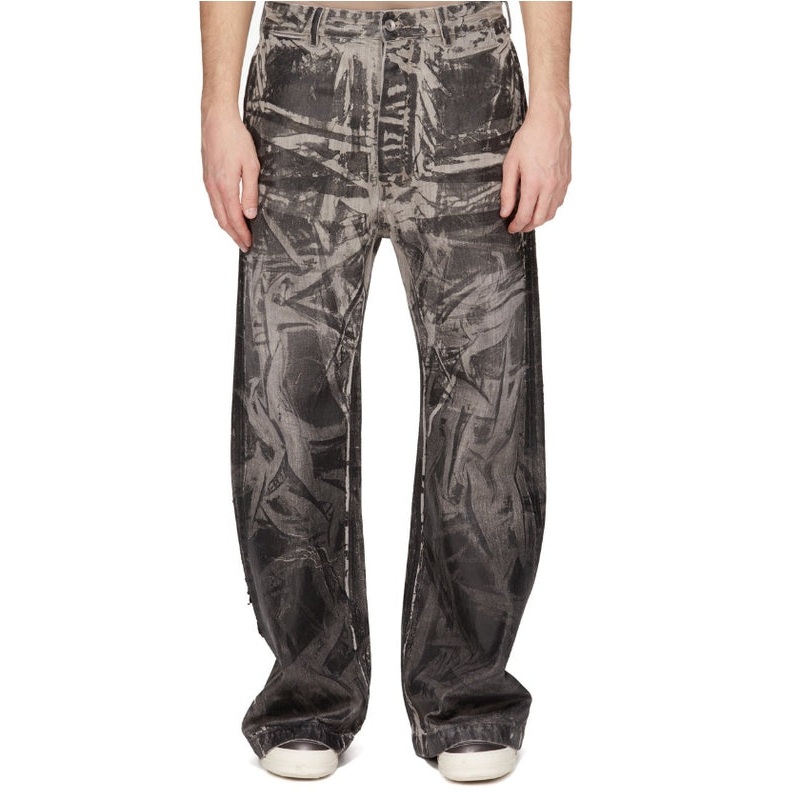 Rick Owens Grey Denim Pants|W 31|W 32