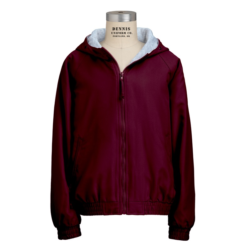 Hooded Microfiber Jacket|128 – Burgundy|007 – Black|Adult Unisex – A3XL Adult|Adult Unisex – A2XL Adult|Little Kids – YXS Youth Size 5-6|Adult Unisex – AXS Adult|Adult Unisex – AL Adult|Adult Unisex – AXL Adult|Adult Unisex – AM Adult|Big Kids – YL Youth