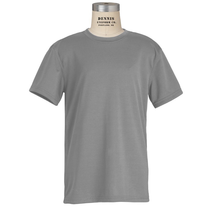 Moisture Wicking Crew Neck T Shirt