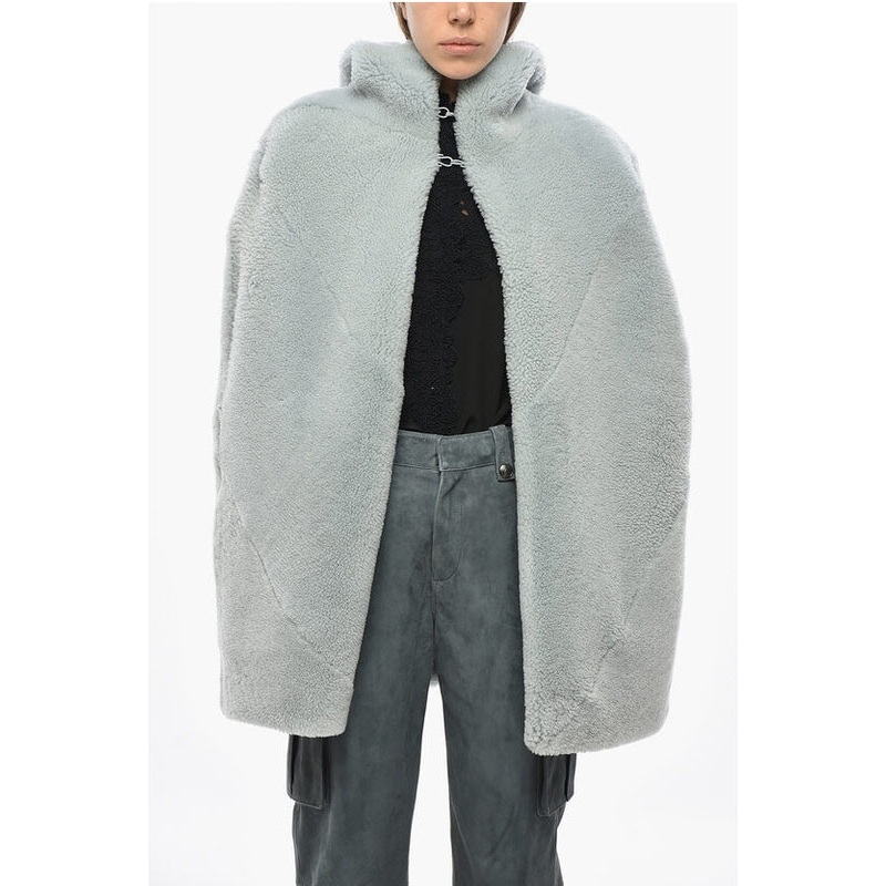 Rick Owens Blue Fur & Shearling