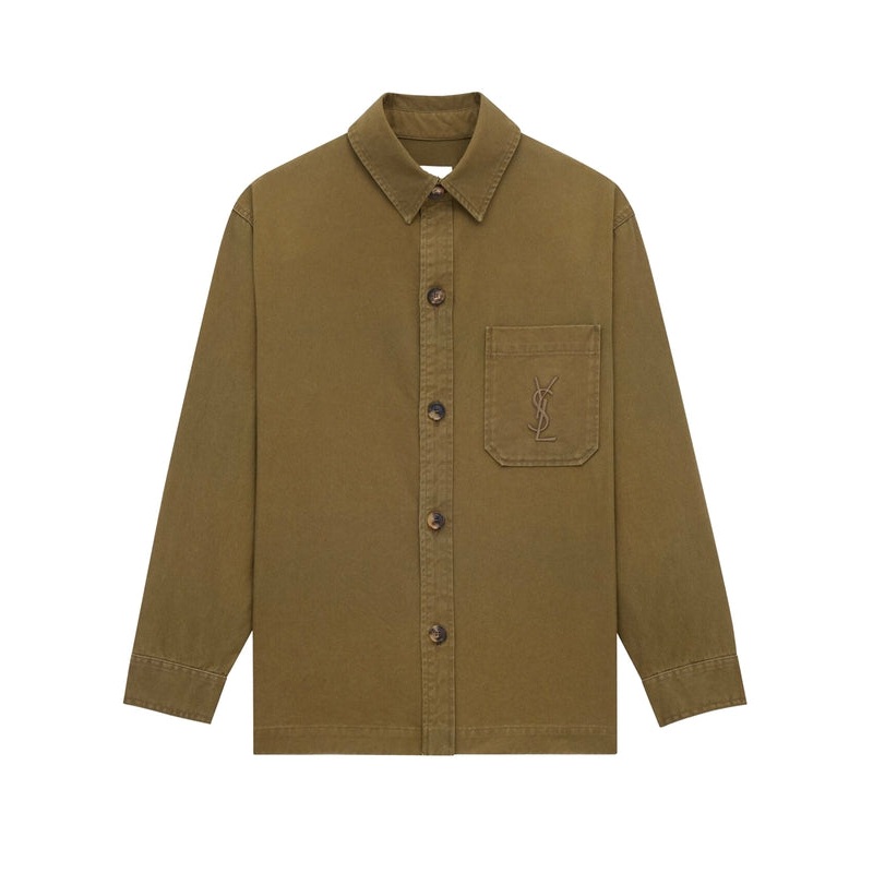 Saint Laurent Green Shirts & Blouses