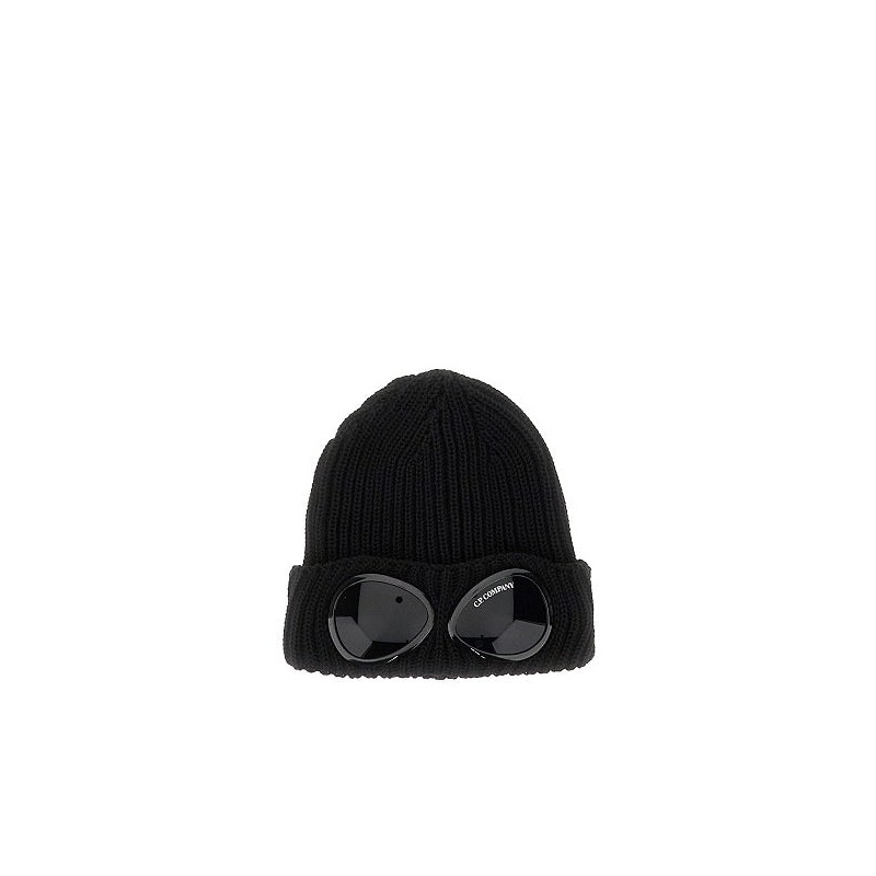 Cp Company Black Beanie|OS
