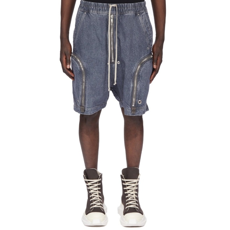 Rick Owens Blue Shorts|M|S