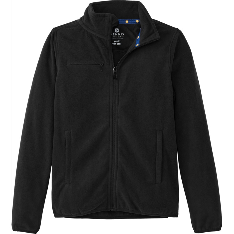 Zip Front Microfleece Jacket with Zip Pockets