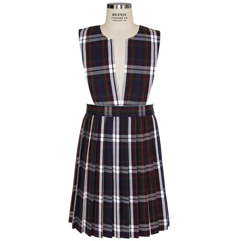 Split Front Knife Pleat Jumper