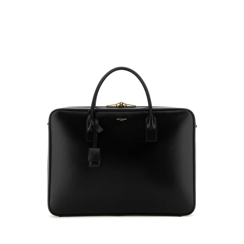 Bauleto Large Black Brief Case