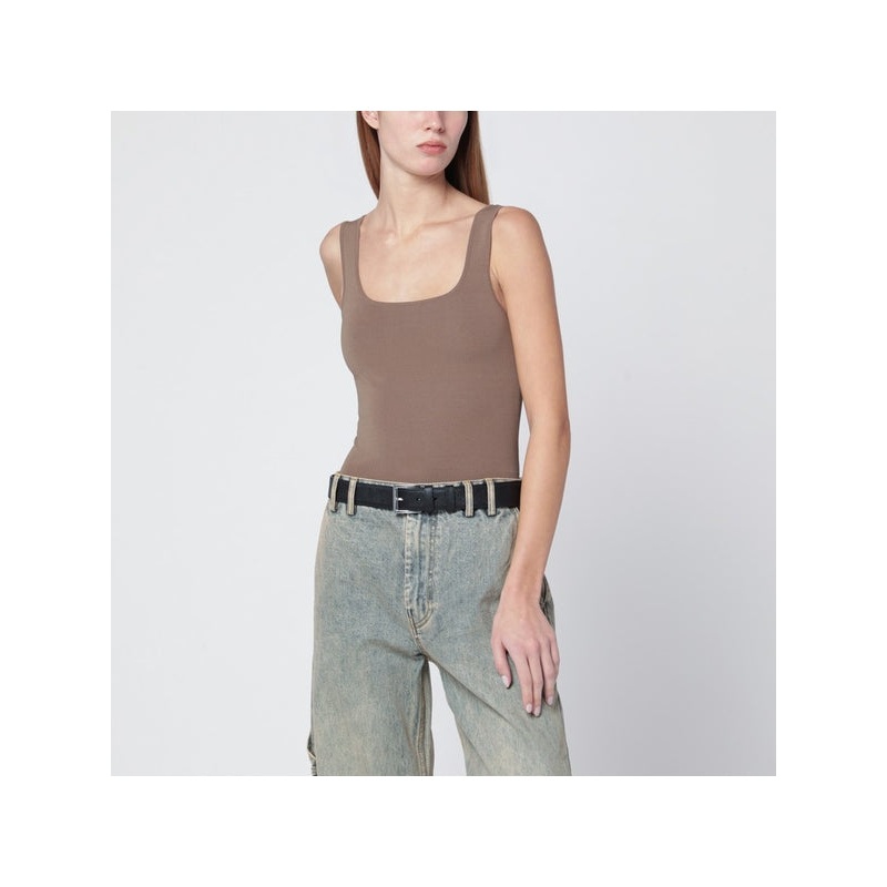 Entire Studios Beige Sleeveless