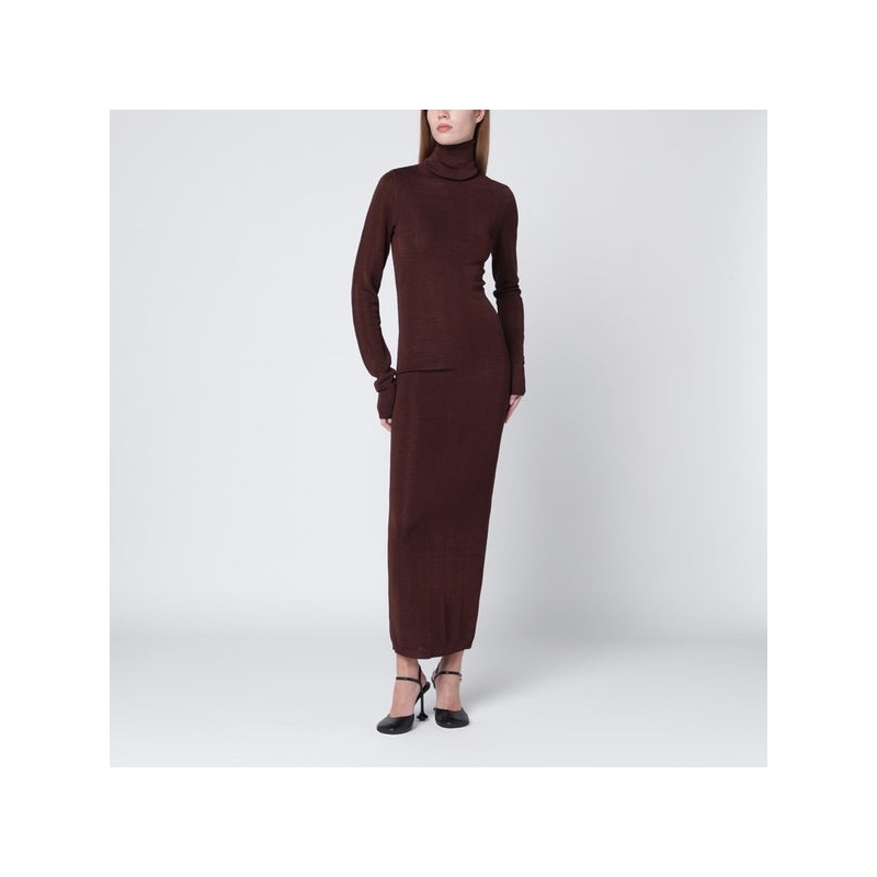 Entire Studios Brown Long Dress