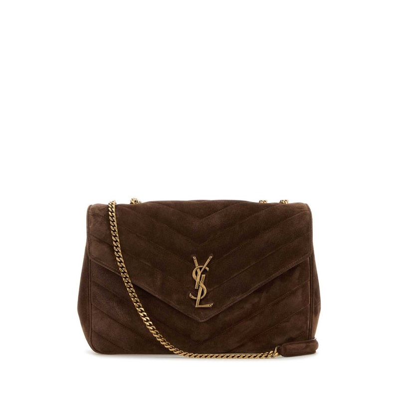 Saint Laurent Lulu Large Brown Crossbody & Shoulder Bags
