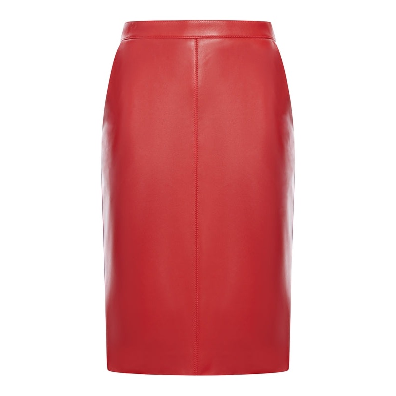 Saint Laurent Red Skirts|FR 36