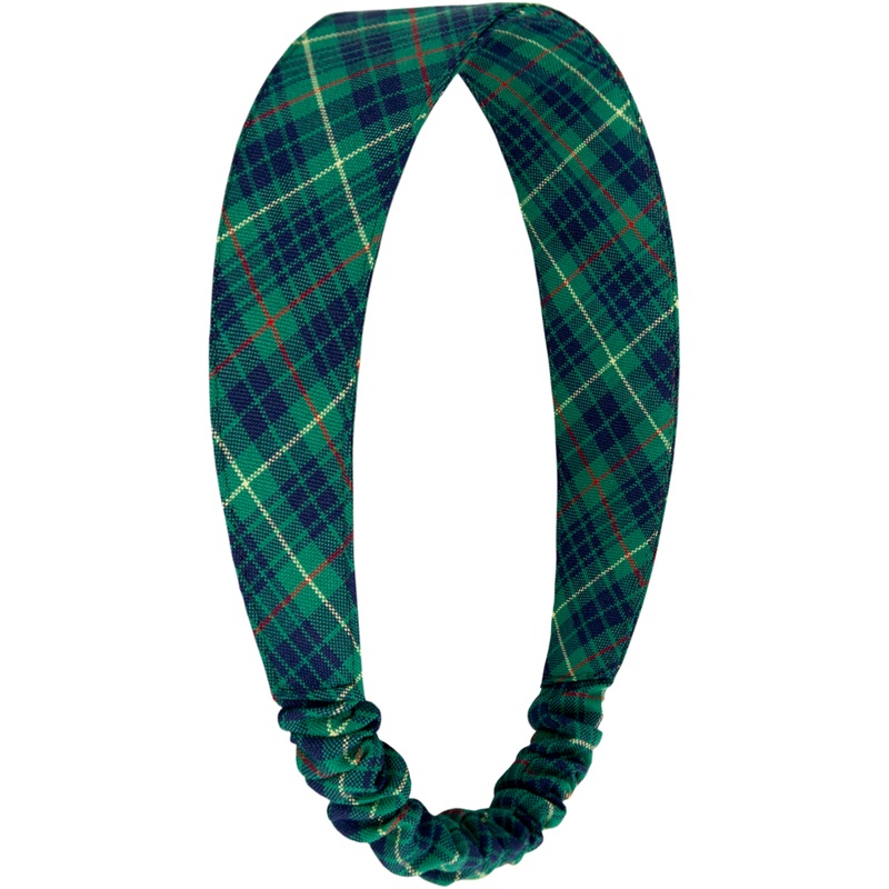 Elastic Back Headband|205 – Burke Plaid