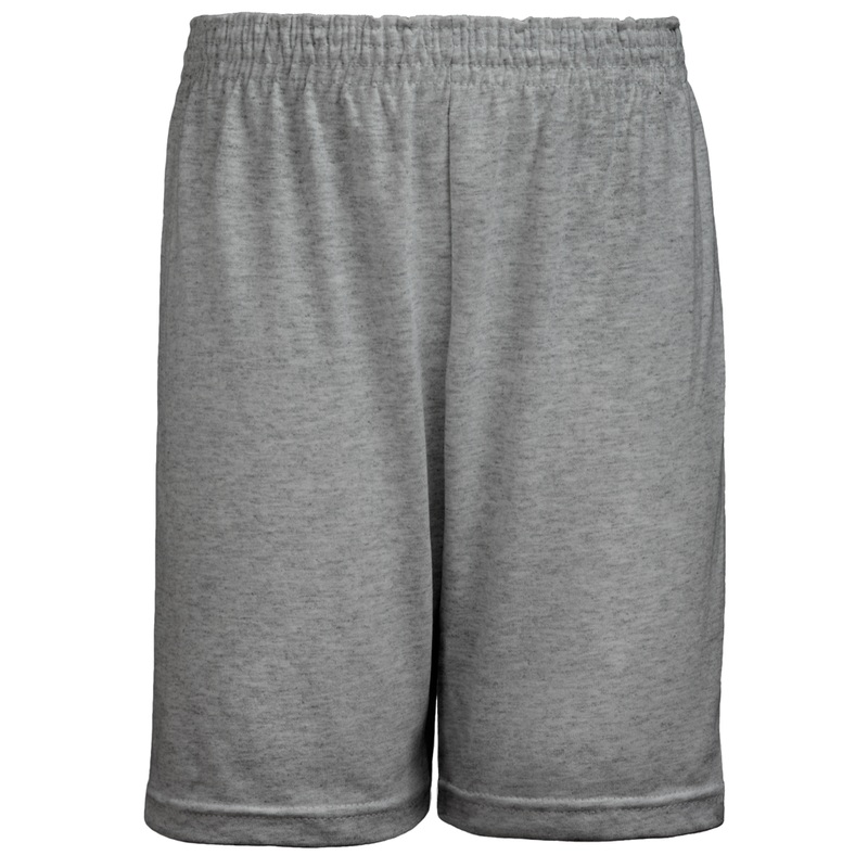 Jersey Gym Shorts|759 – Oxford Grey|Toddler – Y2XS Toddler 3-4 – Youth 2XS|Youth – YXS Youth Size 5-6|Youth – YS Youth Size 7-8|Youth – YM Youth Size 10|Youth – YL Youth Size 12|Youth – YXL Youth Size 14-16|Adult Unisex – AXS Adult|Adult Unisex – AS Adult