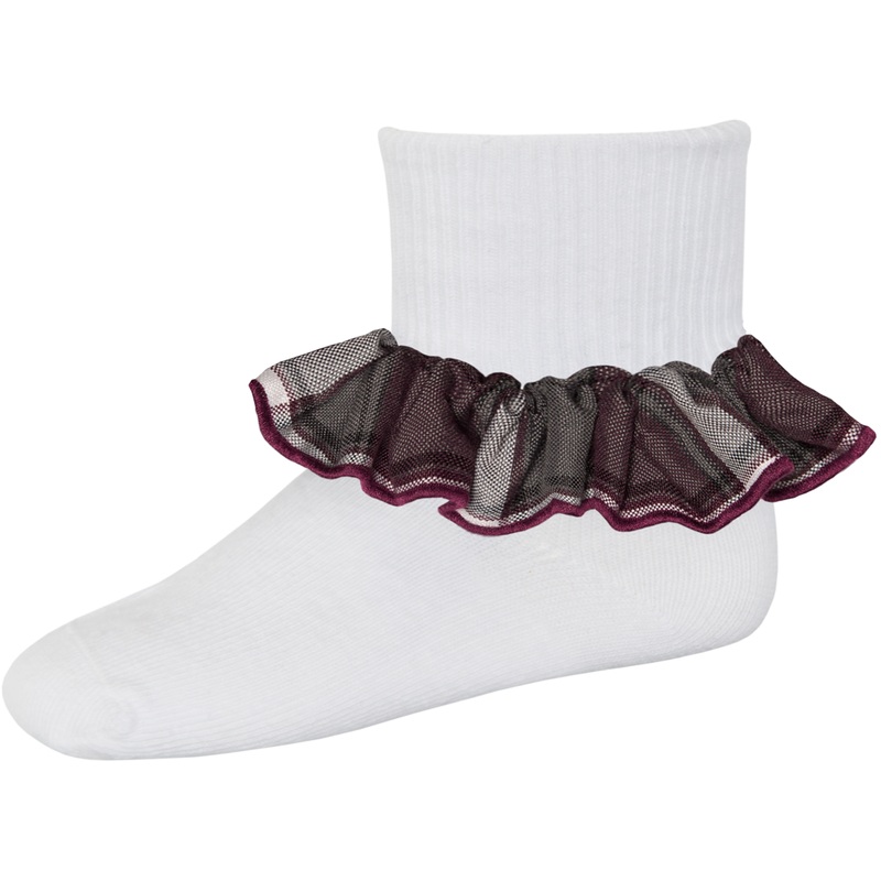 Ruffle Ankle Socks|330 – James Plaid|Size Range – S Small|Size Range – M Medium|Size Range – L Large|Size Range – XL Extra Large