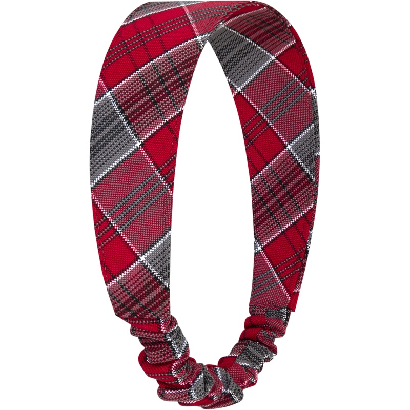 Elastic Back Headband|280 – Fairmont Plaid