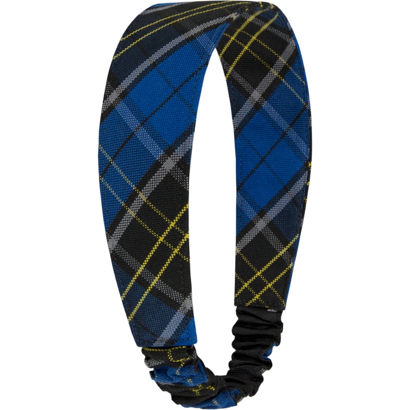 Elastic Back Headband|460 – Mayfair Plaid