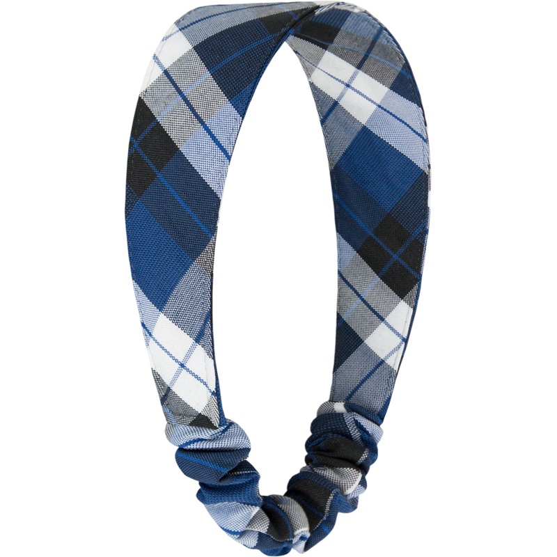 Elastic Back Headband|500 – Morris Plaid