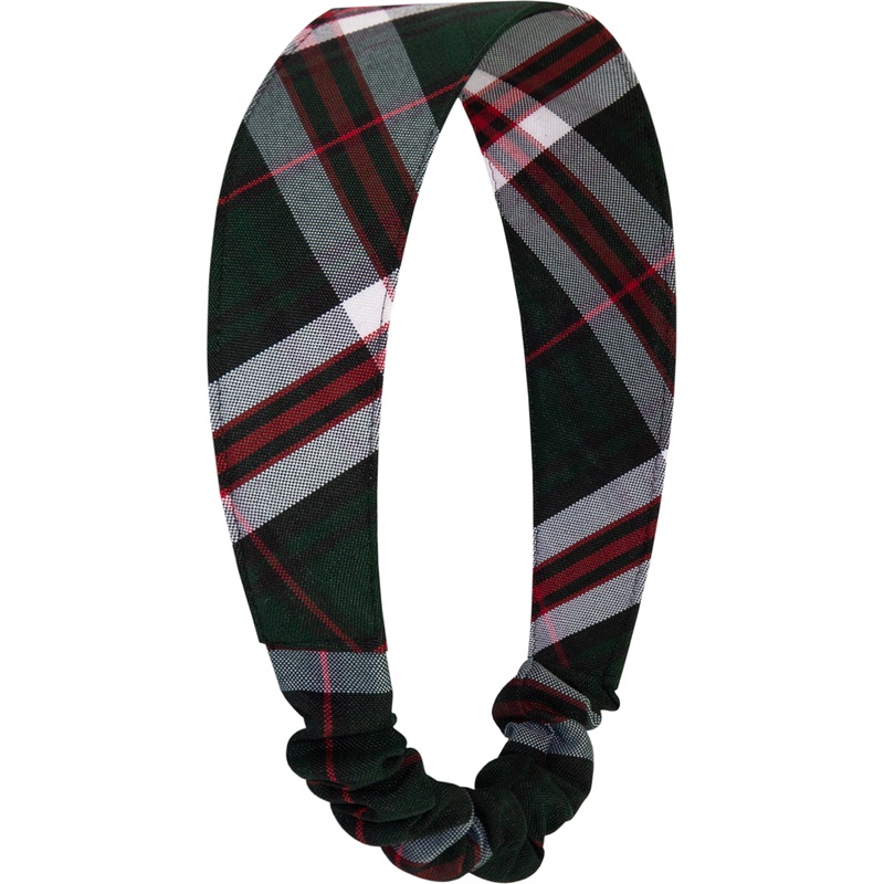 Elastic Back Headband|565 – Sequoia Plaid