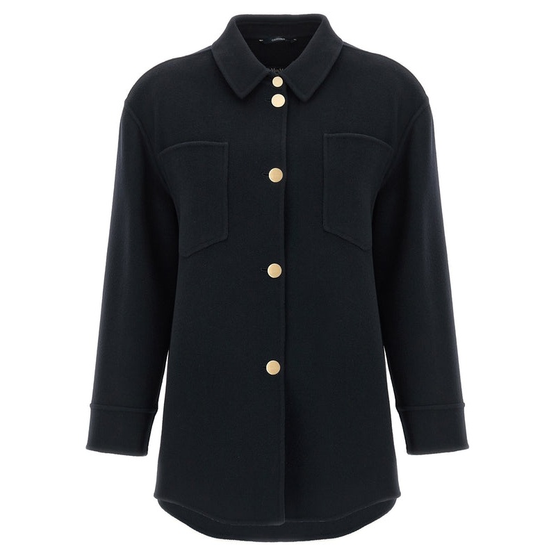 S Max Mara Navy Shirts & Blouses