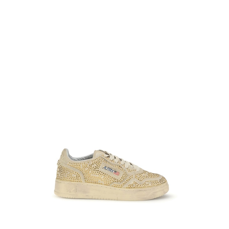 Autry Gold Low Top Sneakers|IT 36|IT 37|IT 38|IT 39|IT 40