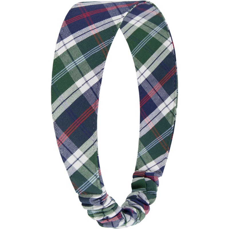 Elastic Back Headband|246 – Conway Plaid